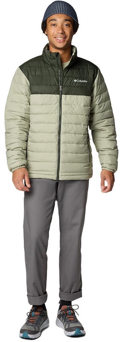 Columbia Mens Powder Lite II Jacket 348 – Safari, Greensc
