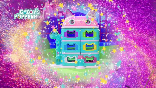 Gabby’s Poppenhuis De Film – Poppenhuis - + 60cm hoog - vanaf 3 jaar - met Speelfiguur & Accessoires