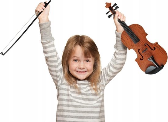 Elektrische Speelgoed Viool Met Strijkstok - Kinder Muziekinstrument -  Violin Met... | bol.com