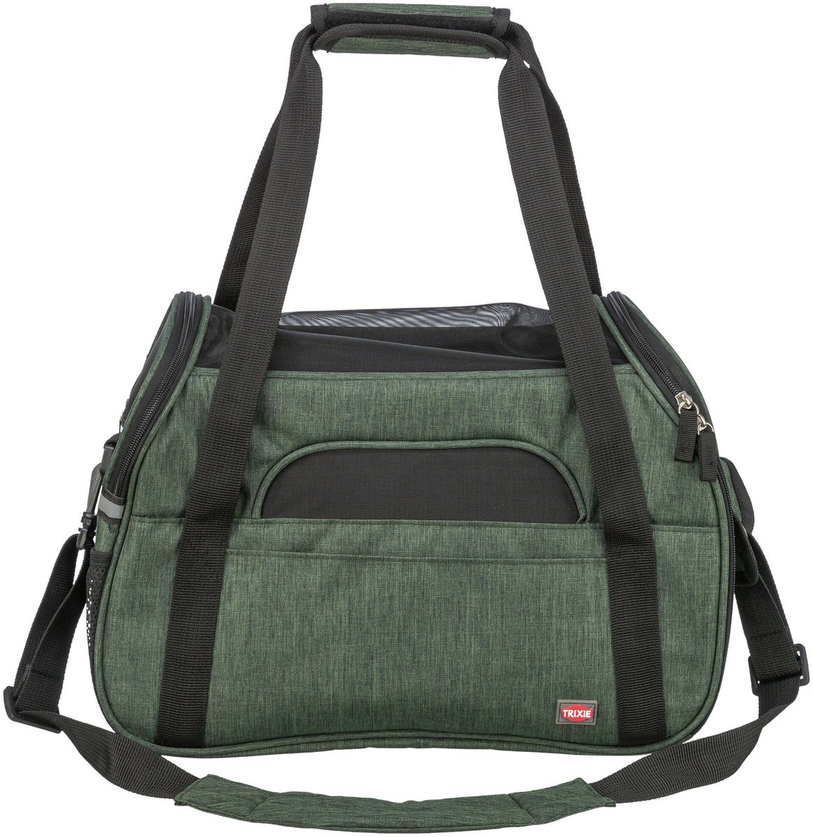 Trixie Madison – Hondentas – Voor honden tot 5 kg – Olijfgroen – 42X19X28 cm