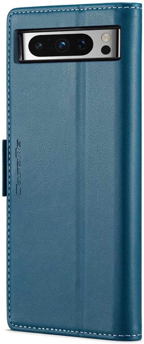 CaseMe 023 Google Pixel 8 Pro Hoesje Book Case Blauw