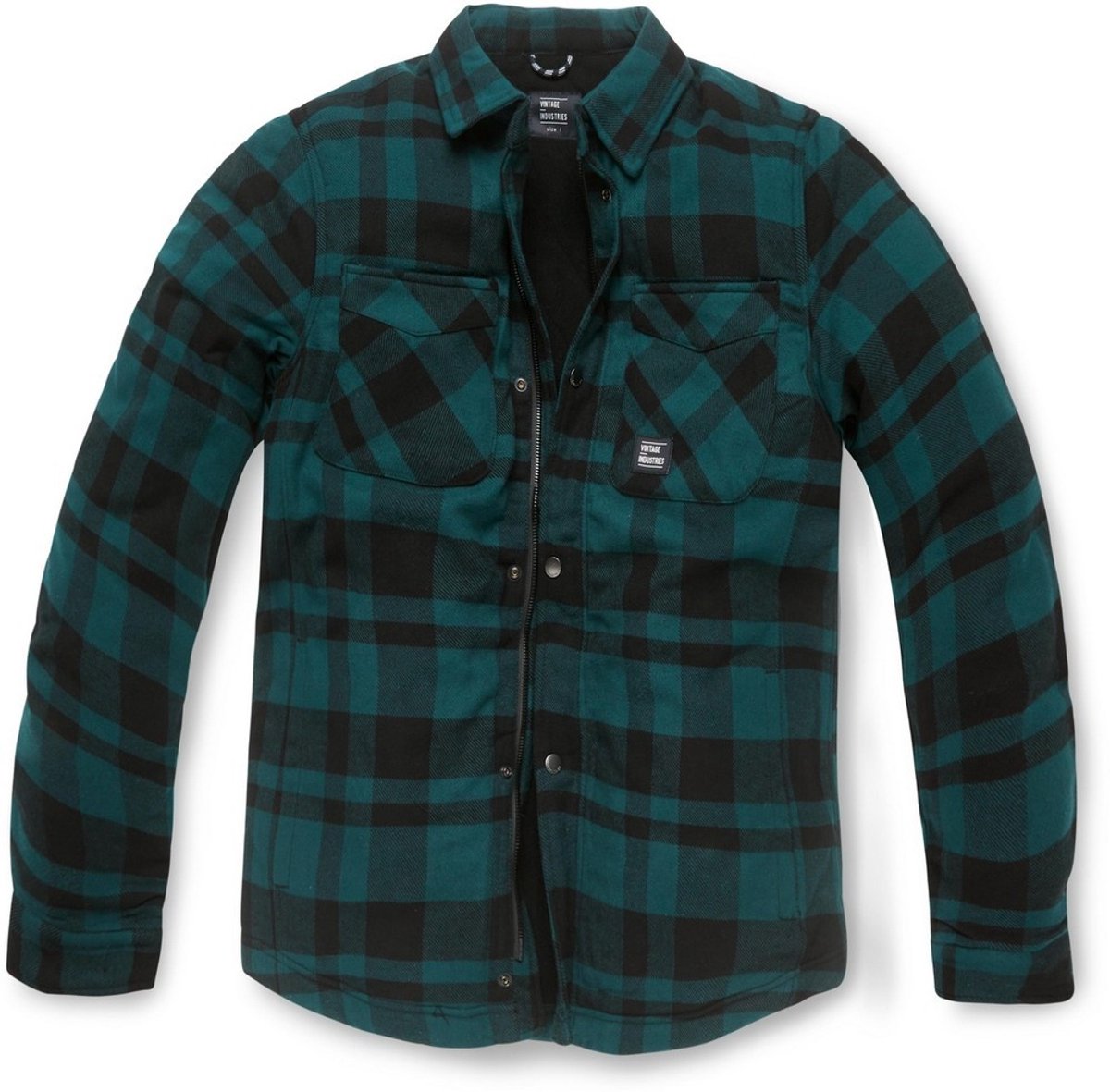 Vintage Industries Houtkapersjas Darwin Shirt-Jacket Check Birch