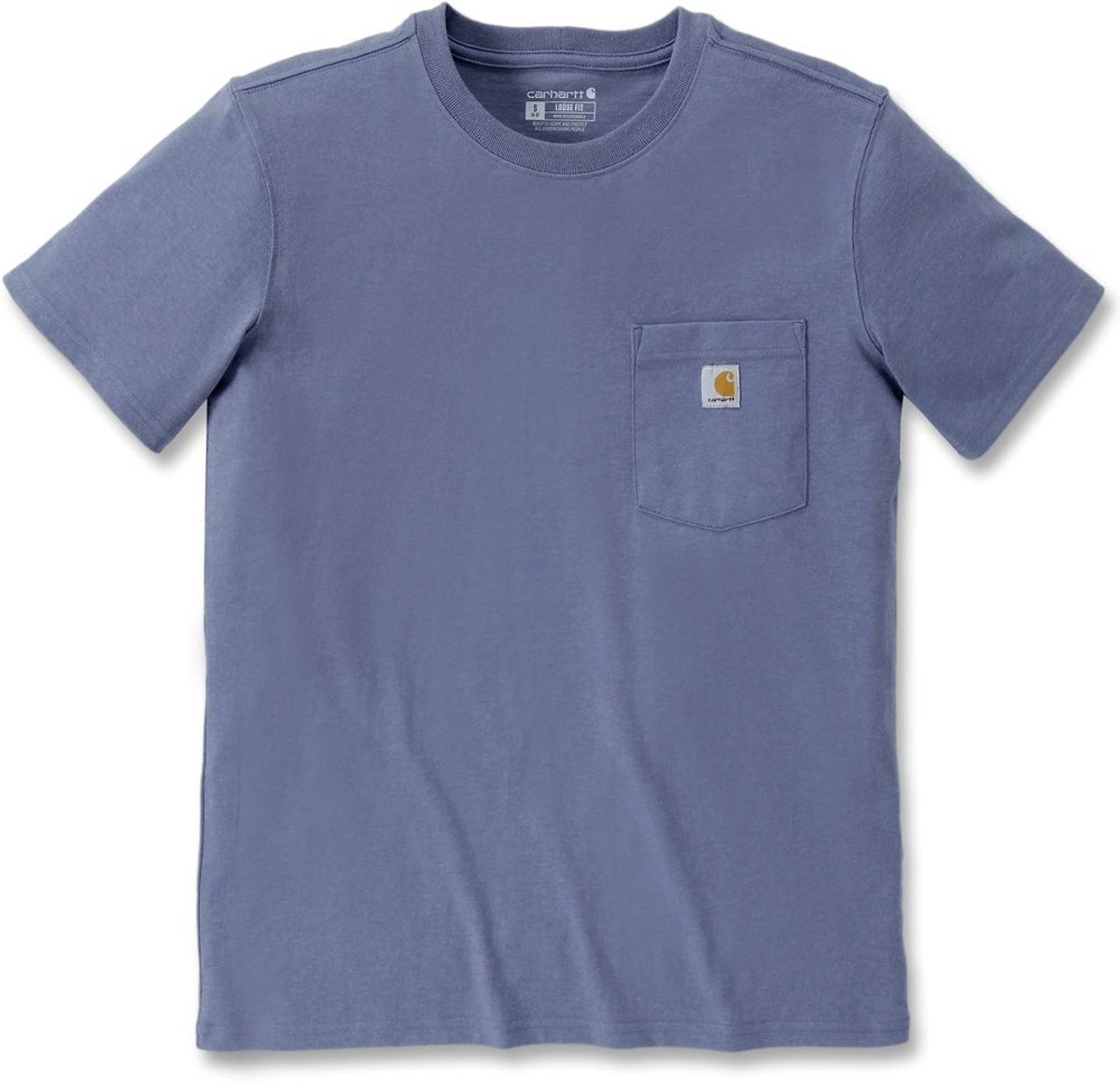 Carhartt Damen Workw Pocket S/S T-Shirt 103067 -M Wisteria Heather