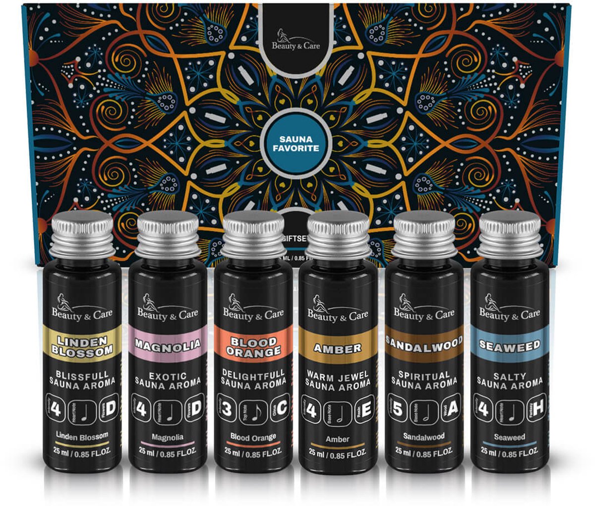 Sauna - 6-Geurenpakket Giftset