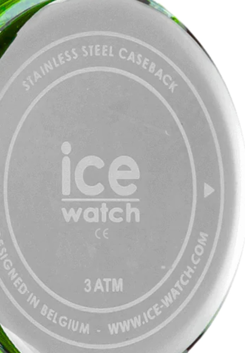 Ice-Watch - ICE find Dino - Groen Jongenshorloge met Siliconen horlogebandje - 024912 (Klein)