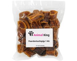 Animalking Paardensnack Hond - Paardenluchtpijp - hondensnacks gedroogd - 500 Gram
