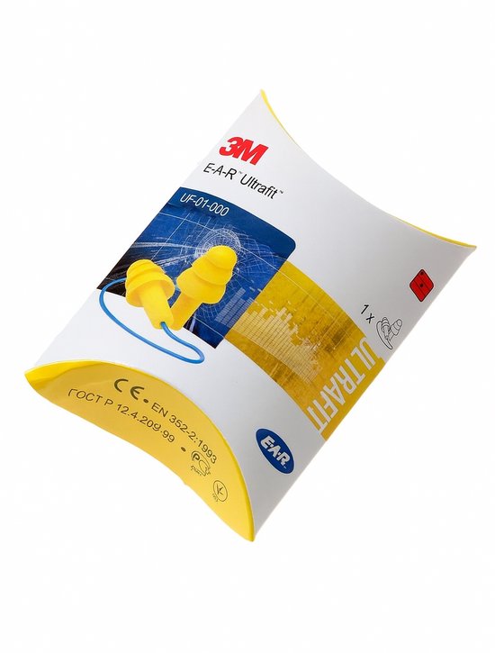 Foto: 3m oordoppen ultrafit 32db met koord 7000038199