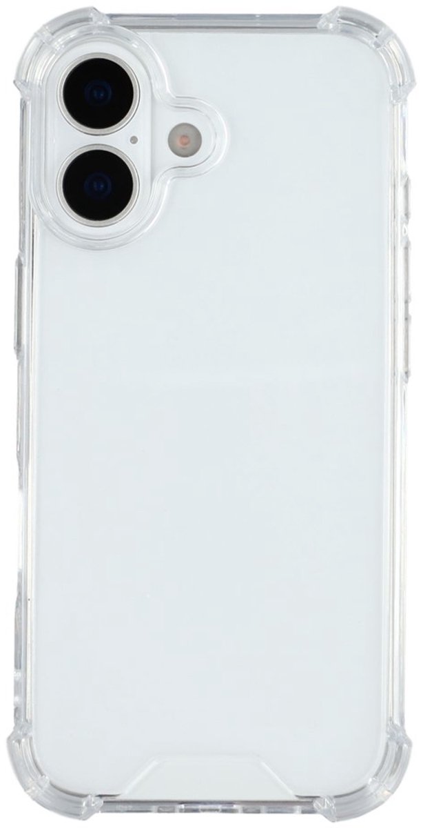 Anti Shock Silicone Hoesje Geschikt voor iPhone 17 - transparant - ZT Accessoires