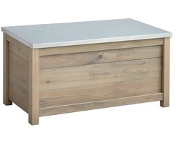 Opbergkist voor binnen en buiten - Klein - opbergbox voor terras - voor laarzen, klein tuinmateriaal of kussentjes
