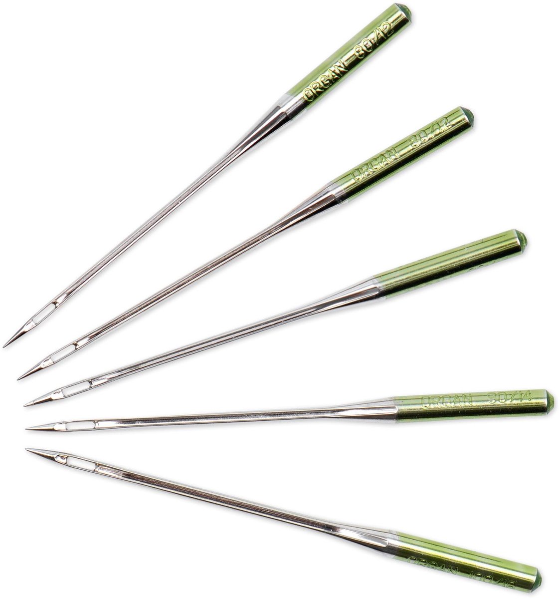 Naaimachinenaalden Sys. 130N/MET Topstitch/Metallic 80-100 5 st. - Machinenaalden - Prym