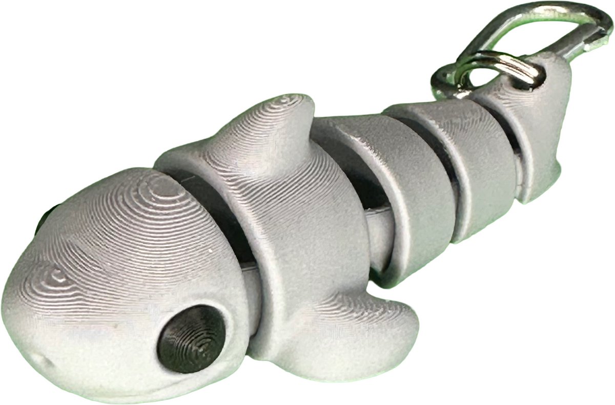 Flexi Haai tassenhanger 9,5 cm
