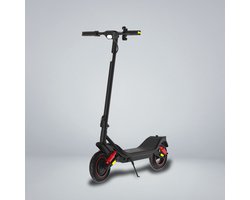 Wispeed - Airo V13 - Elektrische Step - 50 km Actieradius - Dubbele vering - 25 km/u - 400W Motor (700W Piek) - 10” Luchtbanden - IP65 Waterdicht - LED Display - Schijfrem - Zwart