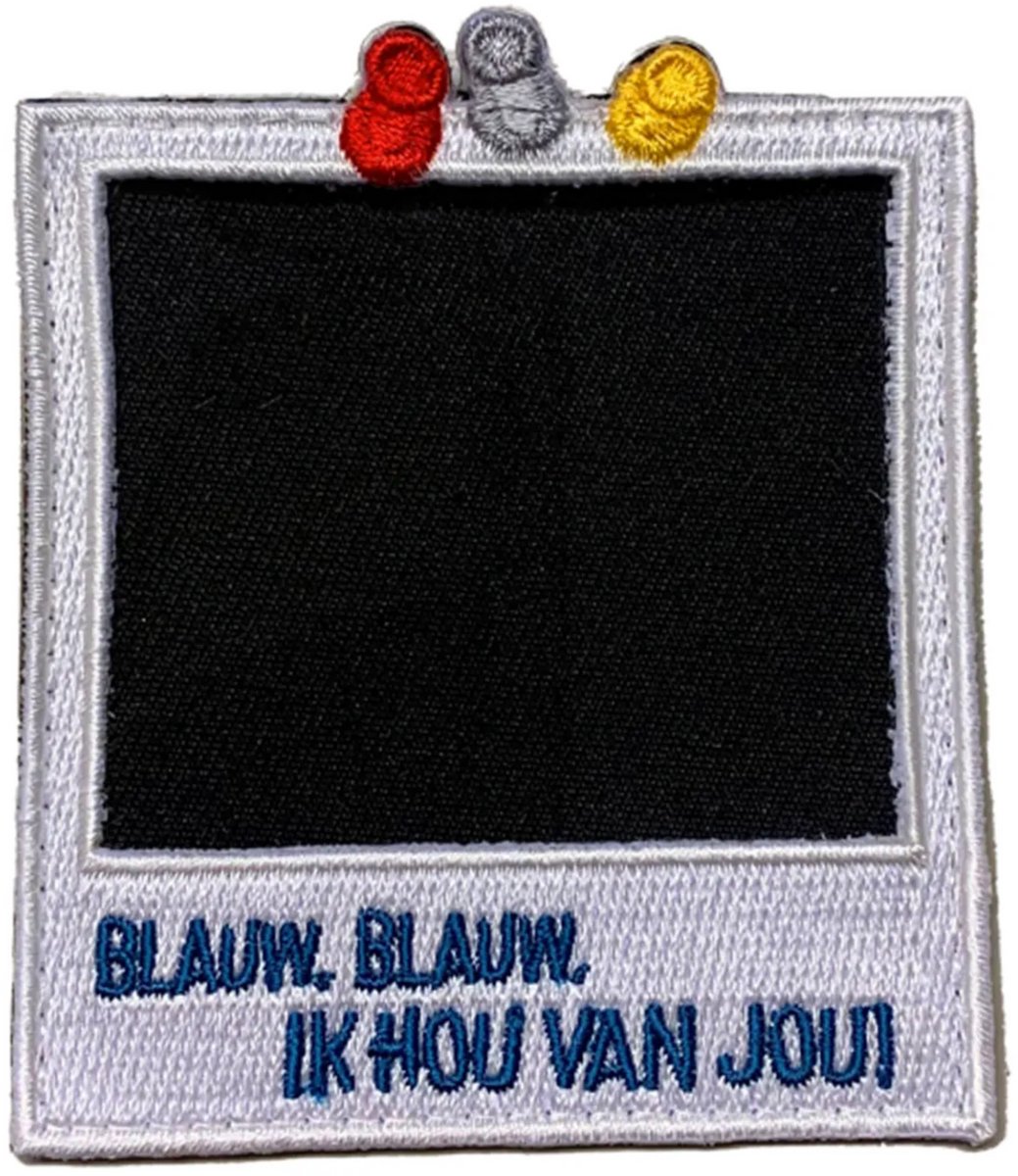 Oeteldonk embleem – Fotolijstje wit