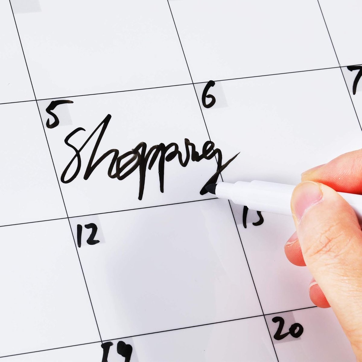 Weekplanner - Magnetische Planner - Magnetische Maandplanner - Whiteboard Magnetische Koelkastkalender - Whiteboard Magnetische Kalender voor op de koelkast, muur, keukendecoratie of boodschappenlijstje — cadeau in Kalenders & Planners - foto 3