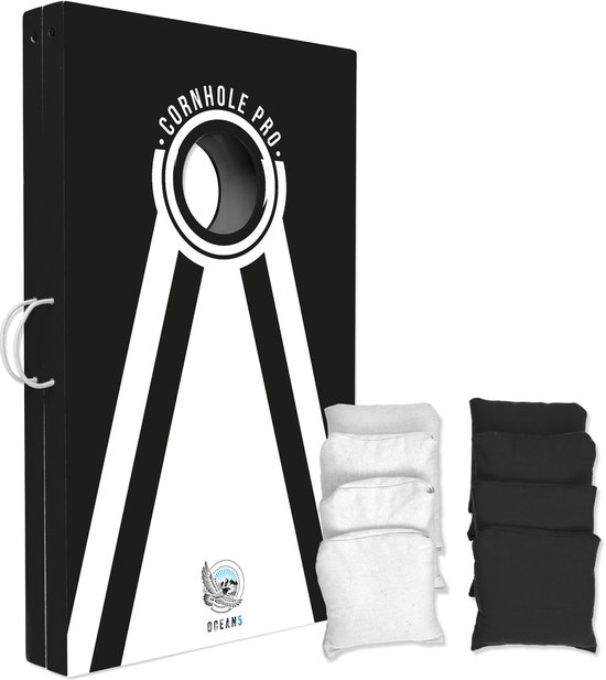 Cornhole Pro - groot zakgooi spel, buitenspel, werpspel – Apollo
