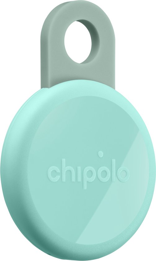 Chipolo LOOP – Bluetooth Tracker & KeyFinder – Oplaadbaar & Waterdicht - Compatibel met Apple Find My & Google Find Hub – 125 dB – Mint - 1 Pack