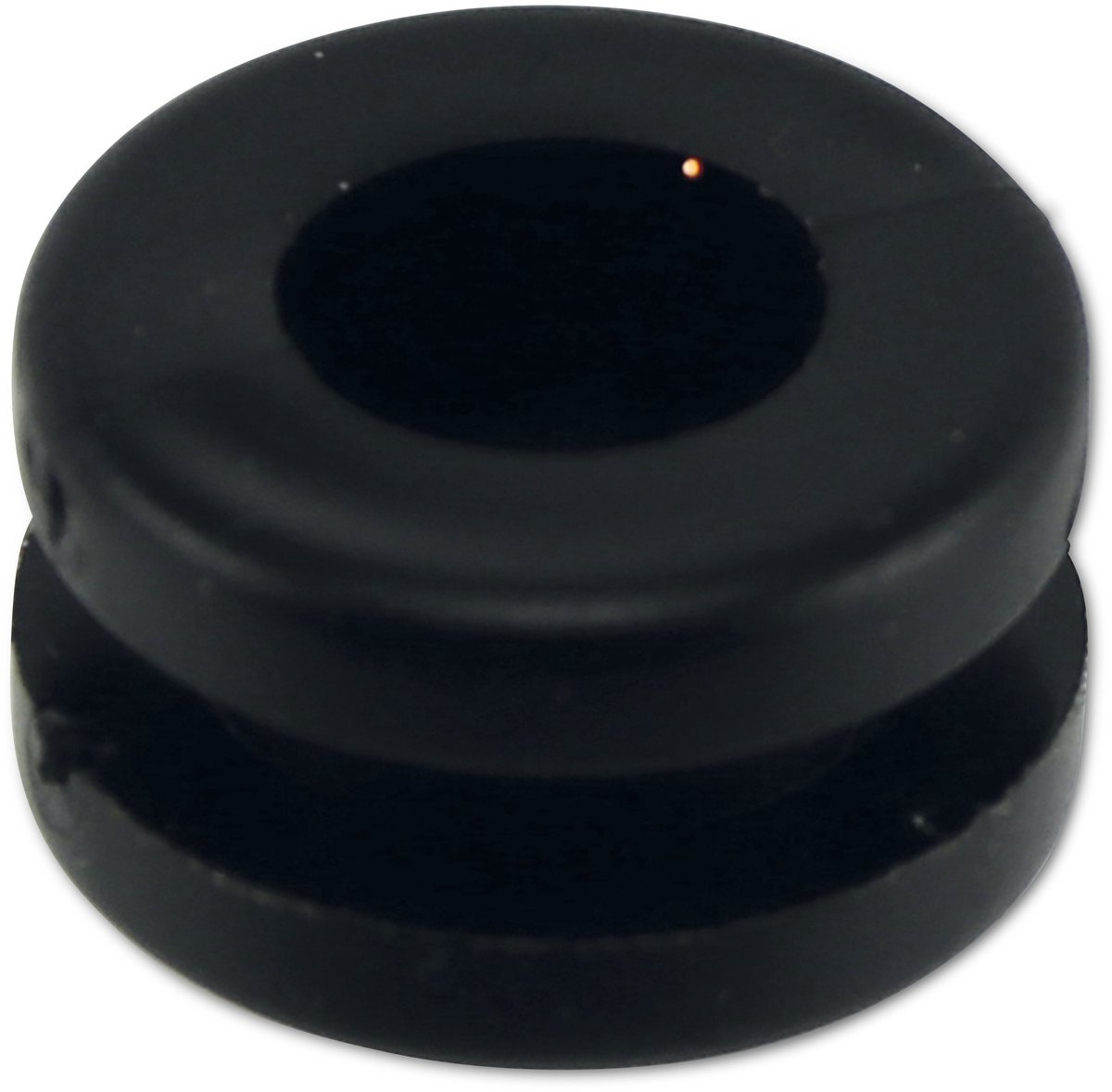 KSS Kabeldoorvoertule PVC flexibel, zwart, plaatdikte 3, gat-Ø 7,8, gesloten, 1 stuk