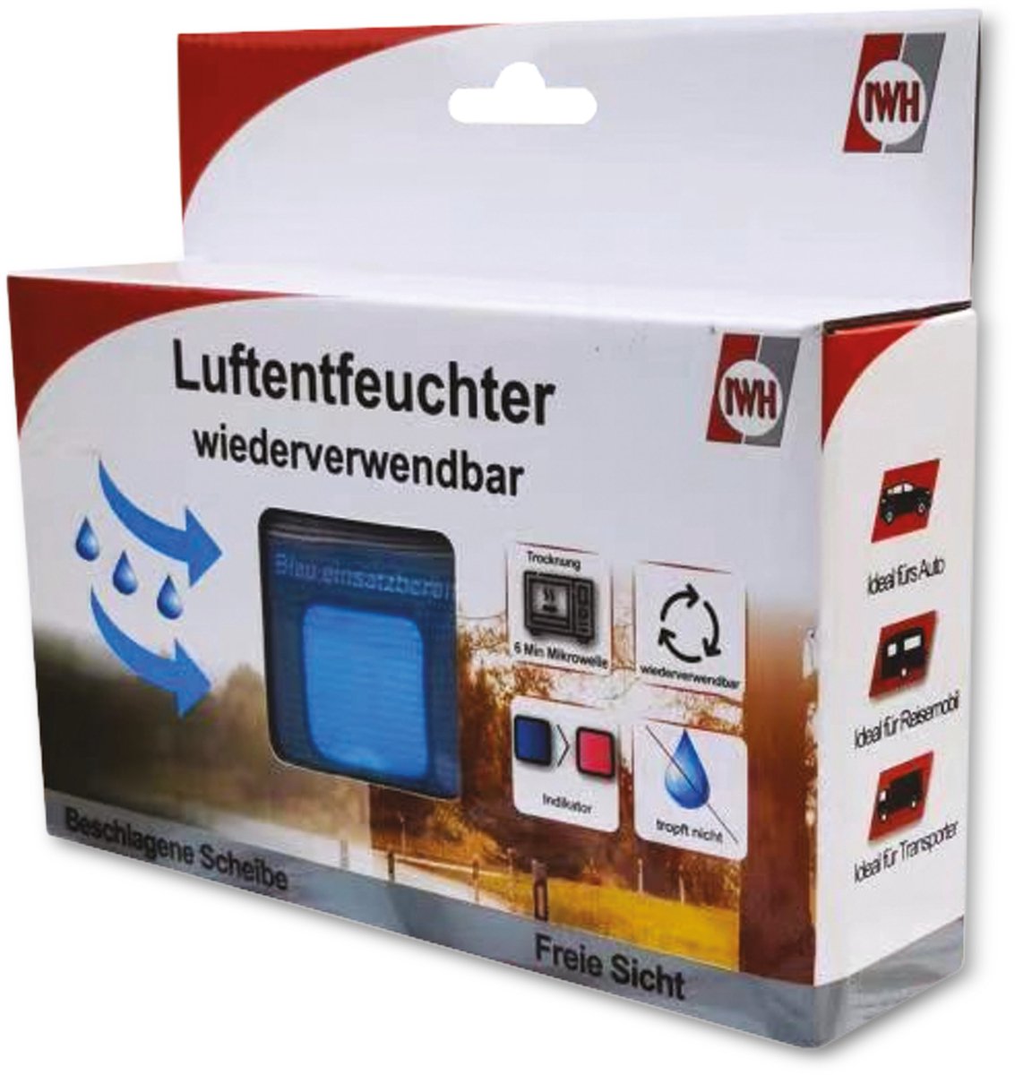 IWH 019909 Luchtontvochtiger Zwart