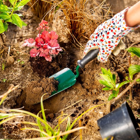 KADAX Tuingereedschapsset, robuuste mini-tuingereedschap, praktische gereedschapsset voor planten, meerdelige tuinset, tuinset voor tuinverzorging (4-delige set Ver. A) van Merkloos	 — afbeelding 3