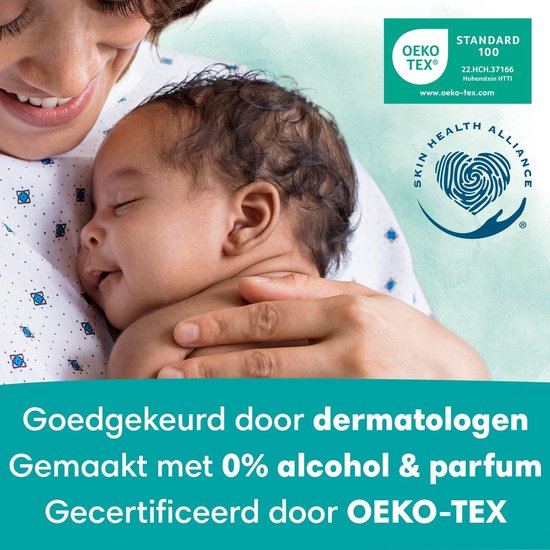 Pampers Harmonie Aqua Billendoekjes 0% Plastic - 30 Verpakkingen = 1440 Babydoekjes