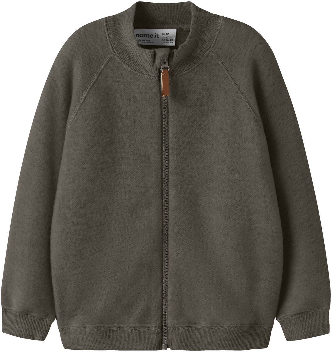 NAME IT - NMFWMINO WOOL BRUSHED LS CARD - Meisjes - Cardigans