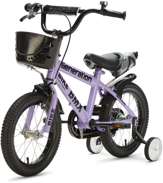 Generation BMX 14 inch Lila - Kinderfiets van Popal — afbeelding 2