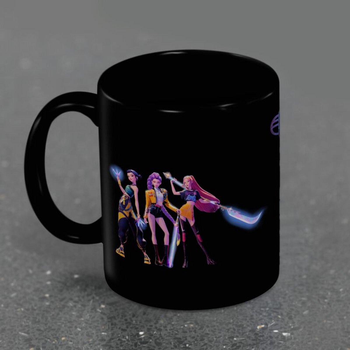 KPop Demon Hunters Huntrix Unisex Kop - zwart - Standard