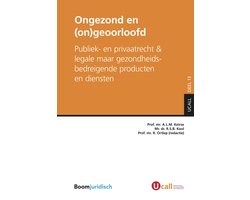 UCALL 13 - Ongezond en (on)geoorloofd