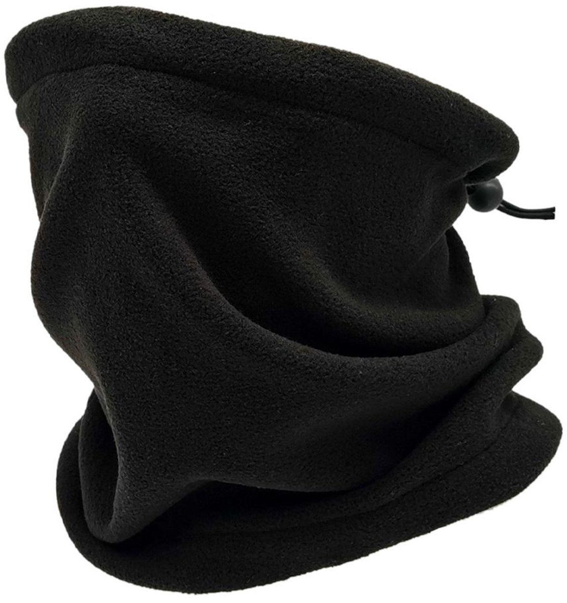 JeiibrZui Fleece Neuwarmers Wintergezichtsmasker Zacht En Huidvriendelijk Beschermt Tegen Kou En Wind 1 Voor Buitenactiviteiten In De Winter Zwart