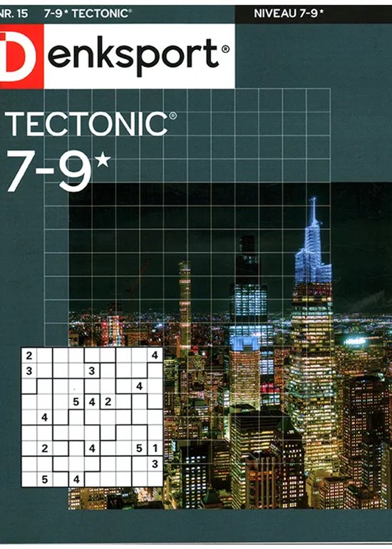 Denksport Tectonic - 7-9* 15 2025