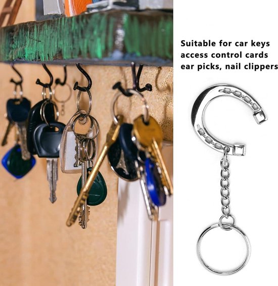 Sleutelhanger Nagelknipper - Amsterdam - Holland (aan ketting) Koper - Typisch Hollands