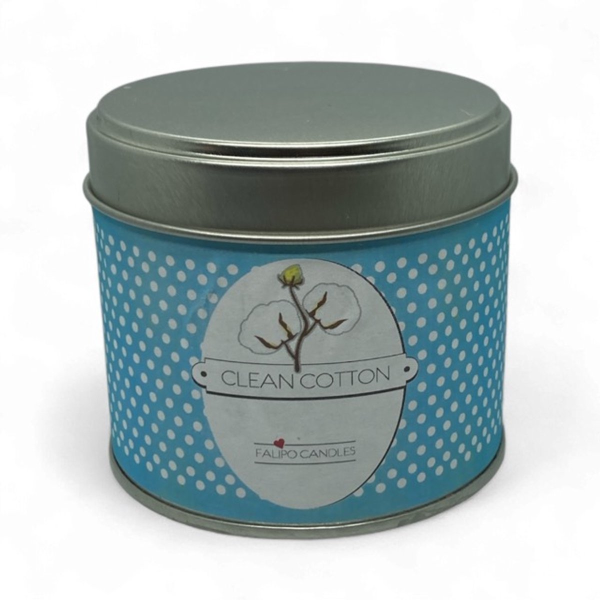 Geurkaars clean cotton groot (200ml)
