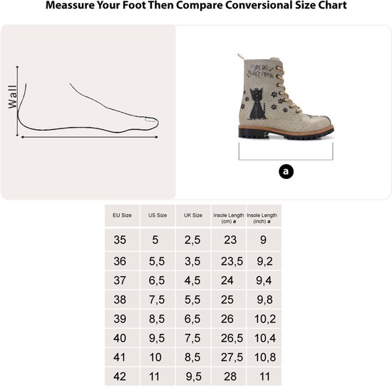 GOBY Funny Pets Boot – Handgemaakt – Qualité Premium – Taille 35