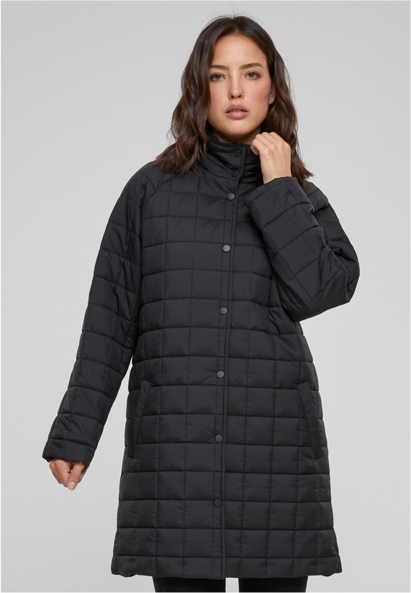 Urban Classics Quilted Winterjas M Zwart