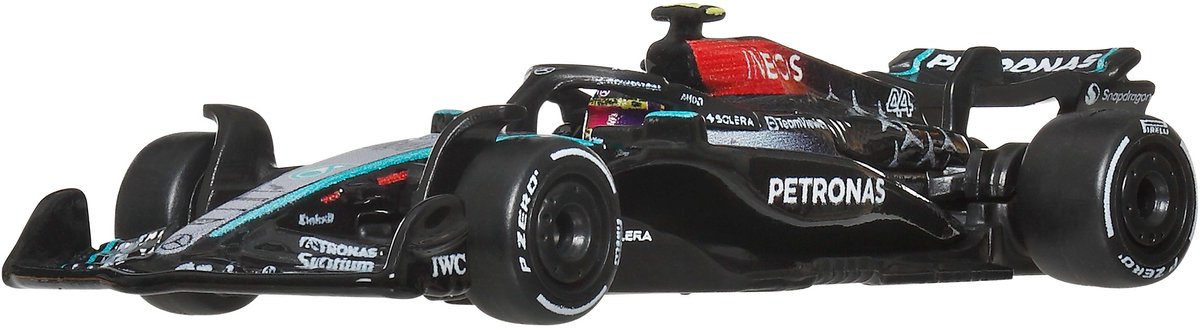 Hot Wheels Premium Metalen Formule 1 Verzamelbaar Speelgoed Raceauto - Lewis Hamilton Mercedes-Benz — afbeelding 3