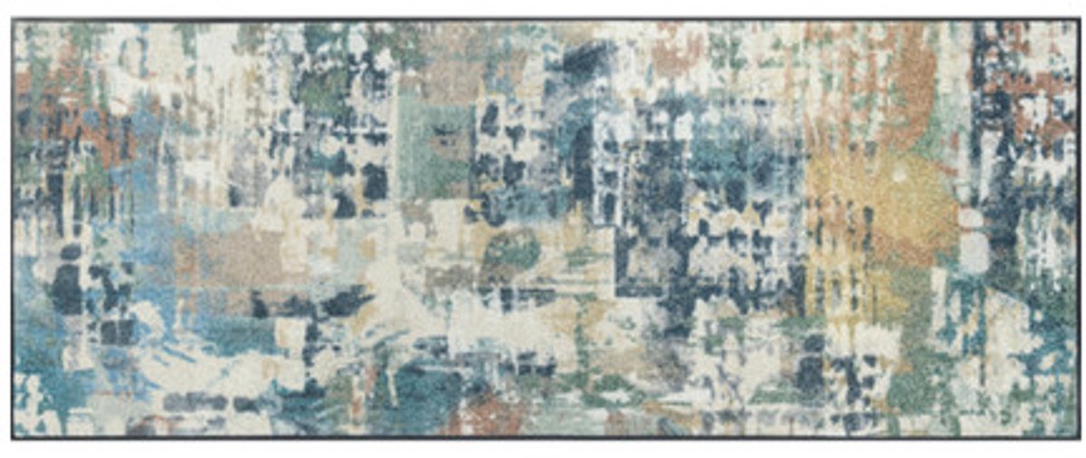 Kleen-Tex Wash+Dry Design Wasbare Deurmat - Loper - Euphony - 75 x 190cm
