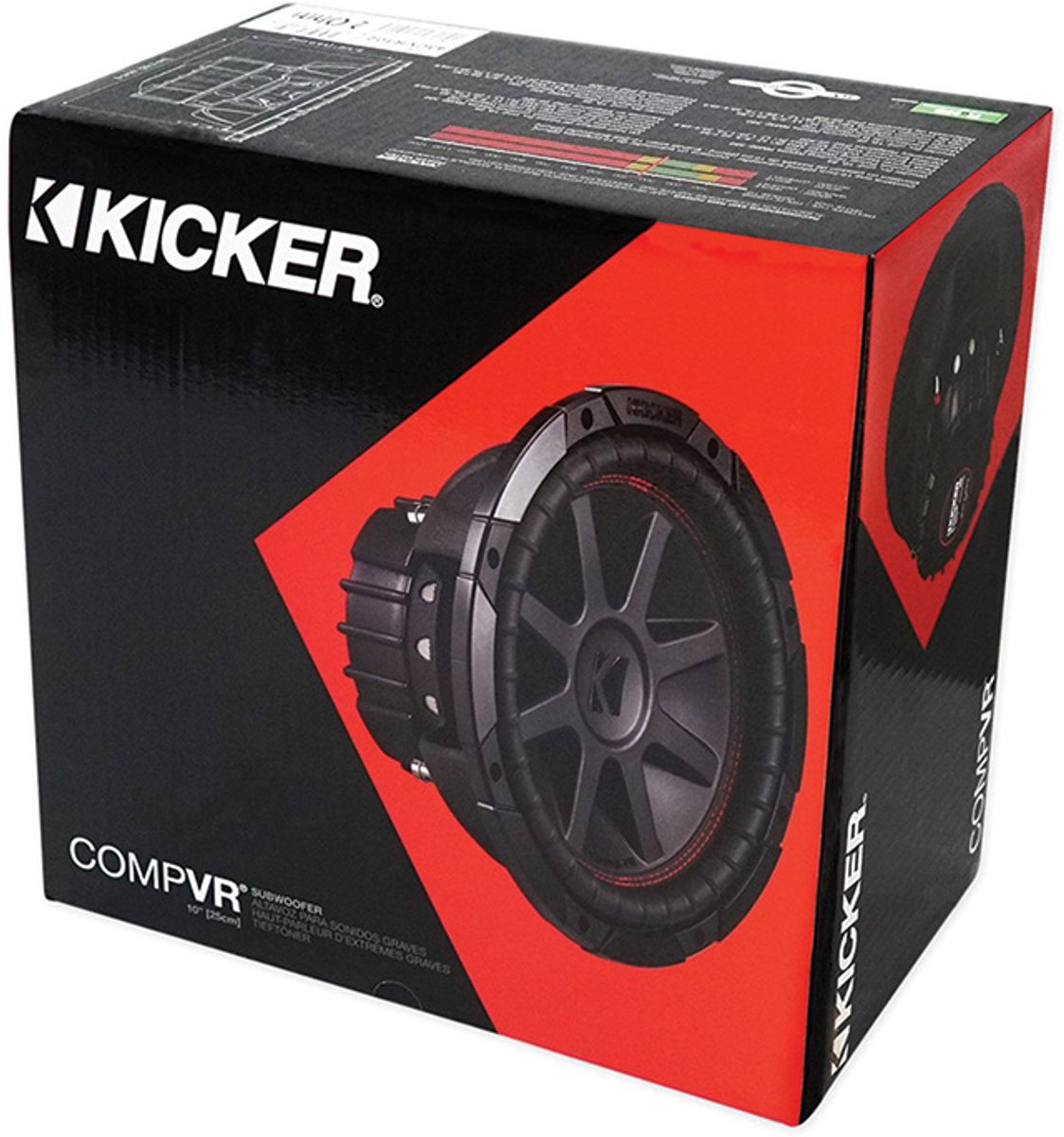 KICKER CVR152 Comp VR 15 inch subwoofer 15'' / 38cm Auto subwoofer / Bass Woofer / 1000W
