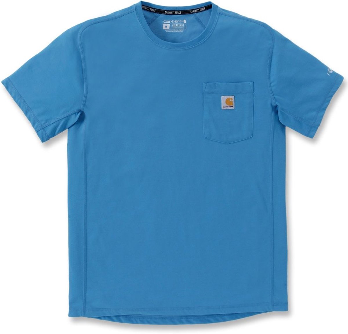 Carhartt Force Poc ket S/S T-shirt 106652 Blauw