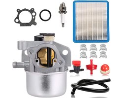Carburateur Geschikt voor Briggs & Stratton 799871 799866 790845 796707 794304 Toro Recycler 22-inch Craftsman grasmaaiermotor, inclusief luchtfilter, brandstofleiding en startpomp.