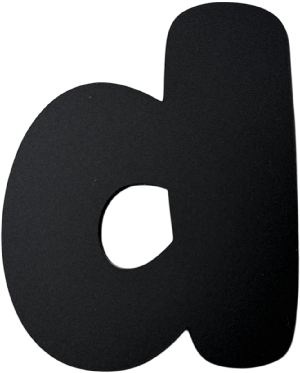 Huisnummer - Huisnummer D - Huisnummer zwart - Huisnummerbord - Huisnummers zwart 15 cm - Huisnummer sticker - Huisnummers - Naambordje voordeur - Naambordje huisnummer - Naambordje voordeur met huisnummer - Huisnummer bordjes - Huis nummer zwart