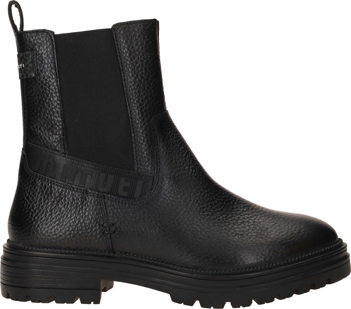 Maruti Bodine dames veterboot - Zwart - Maat 41