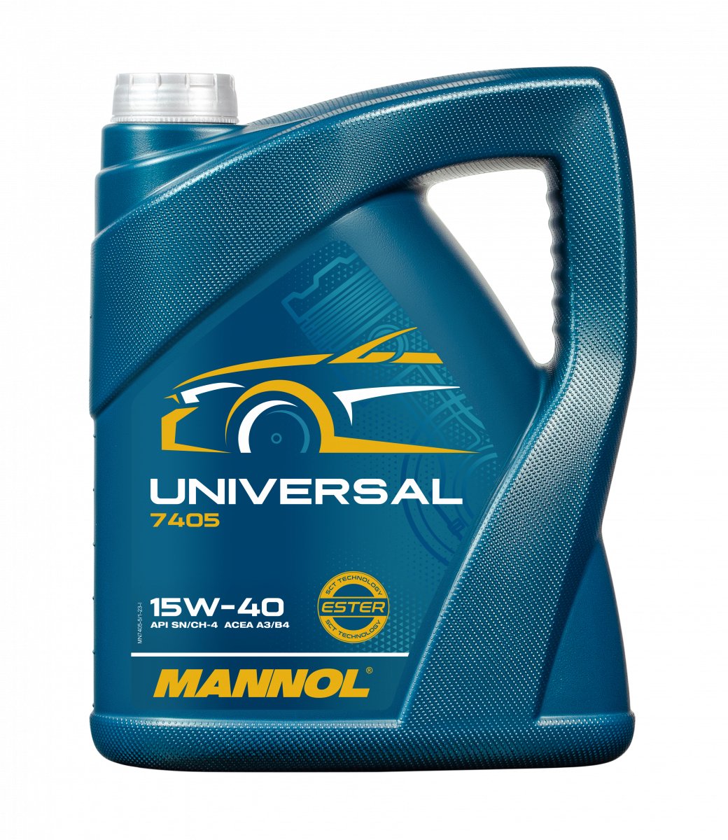 Mannol Universal 7405 motorolie 15W40 | 5 liter | De Oliereus