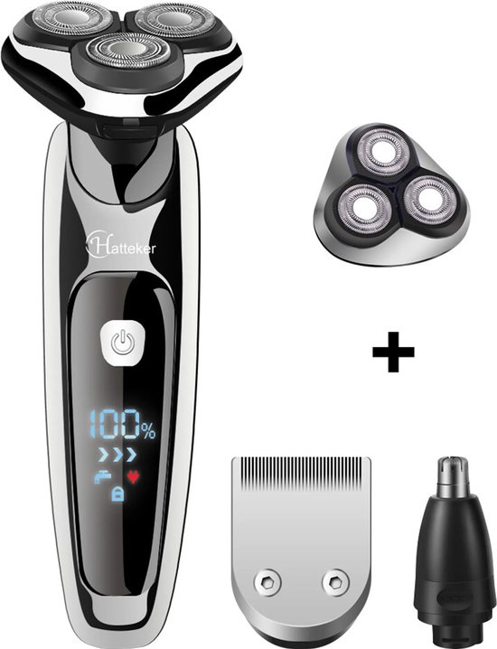 HATTEKER 3-in-1 Scheerapparaat voor Mannen met Vervangend - Yiwu Kehan Electrical Appliance - €44,51