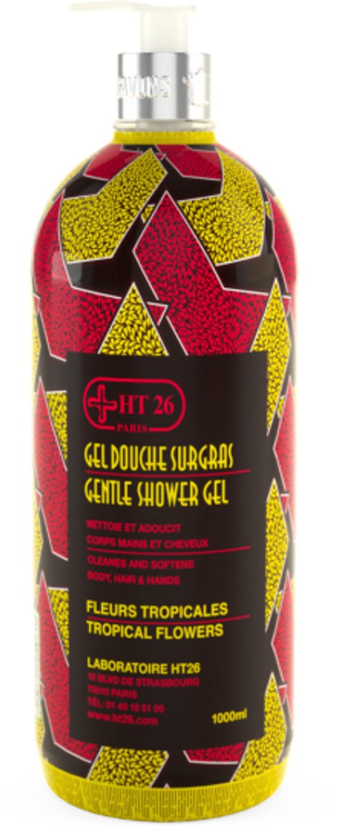HT26 Surgras Shower Gel Tropical Flowers, 1000ML