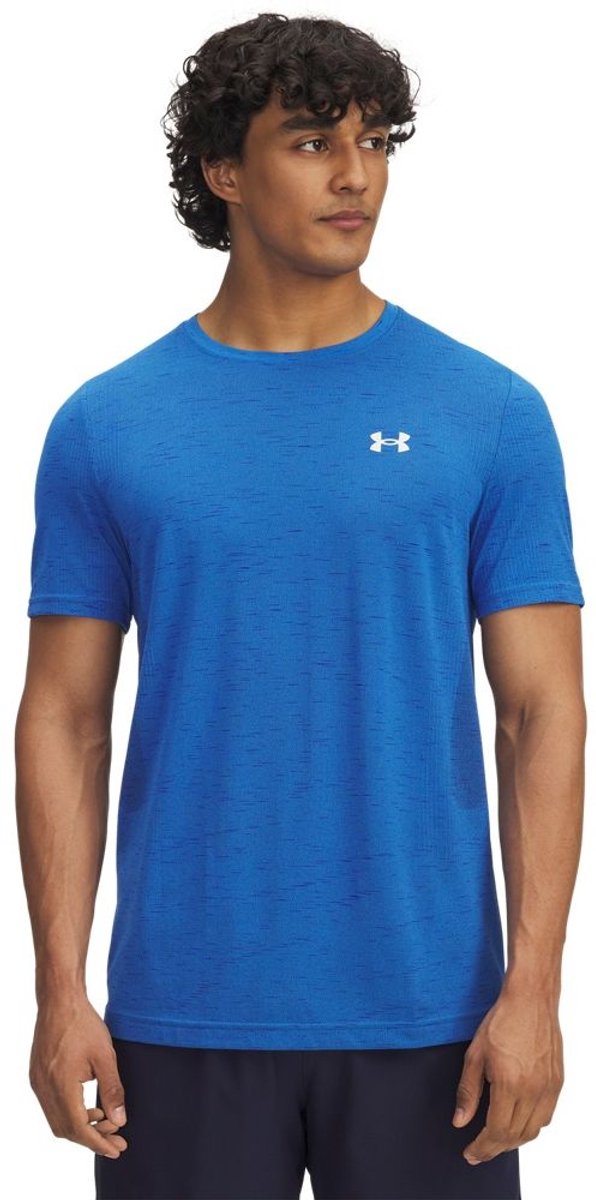Under Armour Sportshirt Vanish Seamless T-Shirt 1382801 Blue 402-S (US SM)