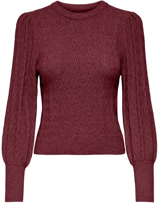 ONLY ONLKATIA LS STRUC PUFF ONECK CC KNT - Dames - Trui