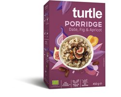 Turtle Porridge Date, Fig & Apricot - Havermout Mix - Bio - geen toegevoegde suikers - super clean & natural