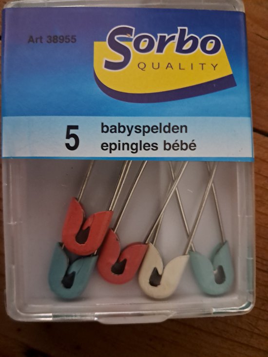 Foto: Sorbo baby veiligheidsspelden 5 stuks