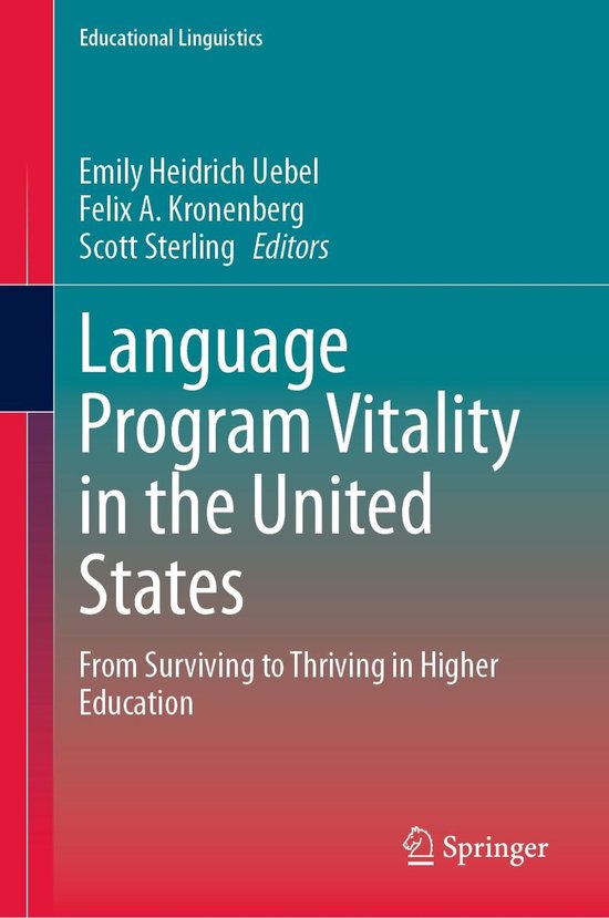 Education (R0) - Language Program Vitality in the United Sta ... - cover