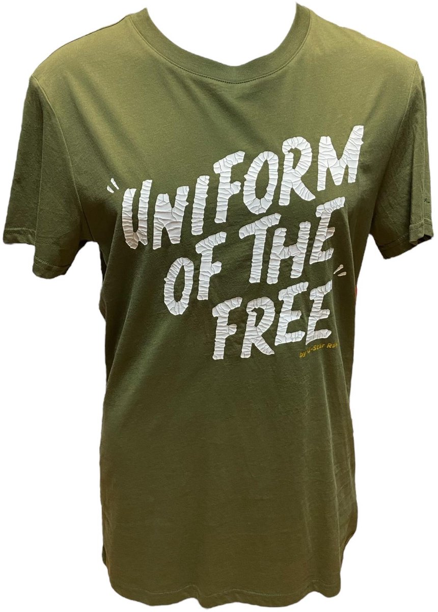 G-STAR T-SHIRT M AAT M Groen